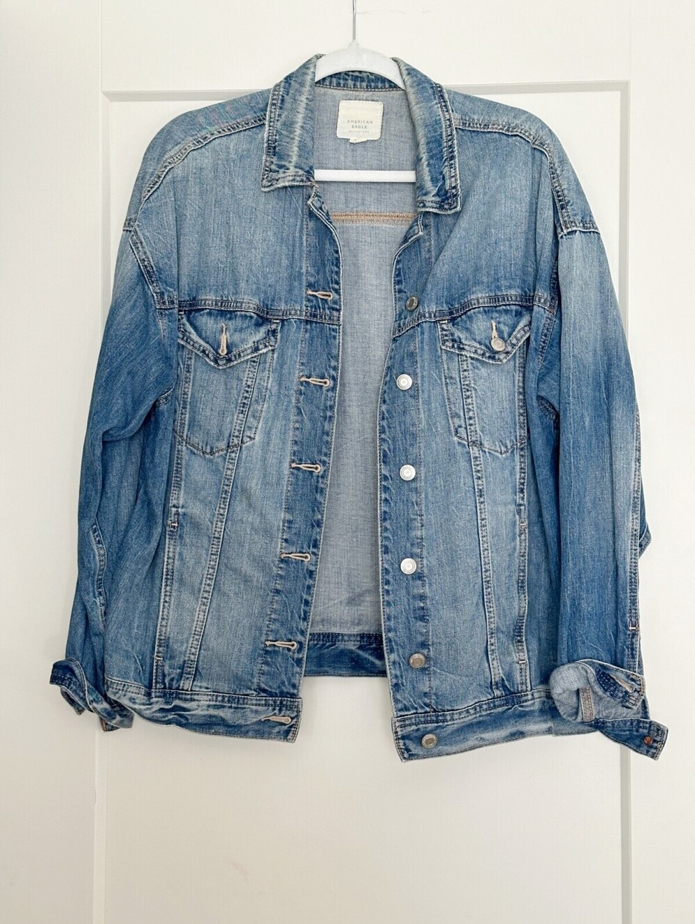 American Eagle Women Oversize Denim Jacket